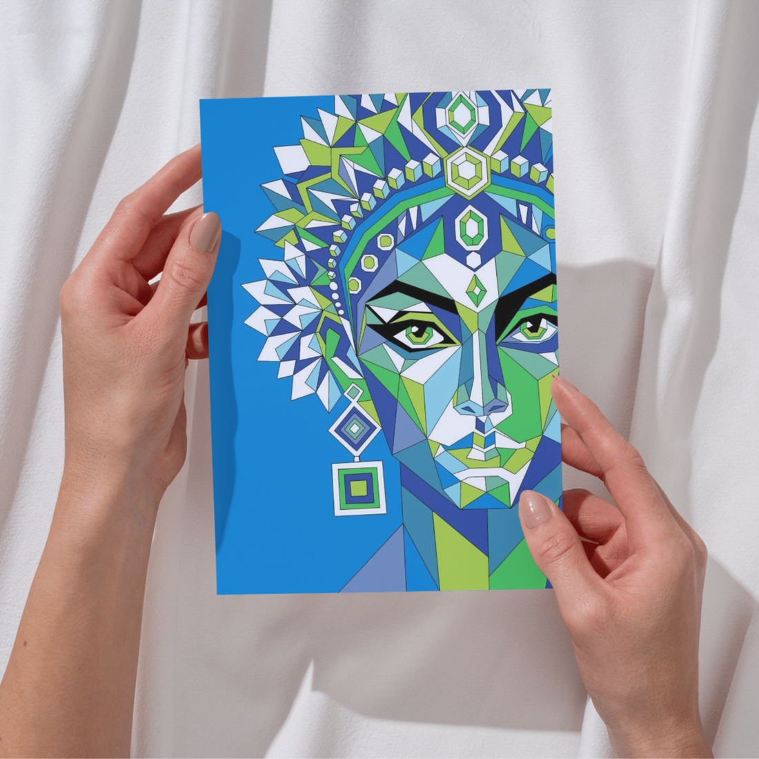 Digital Indian Geometric Art