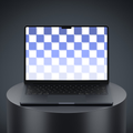 The Blue Check Gradient Suite | Light & Dark Mode Desktop Wallpapers
