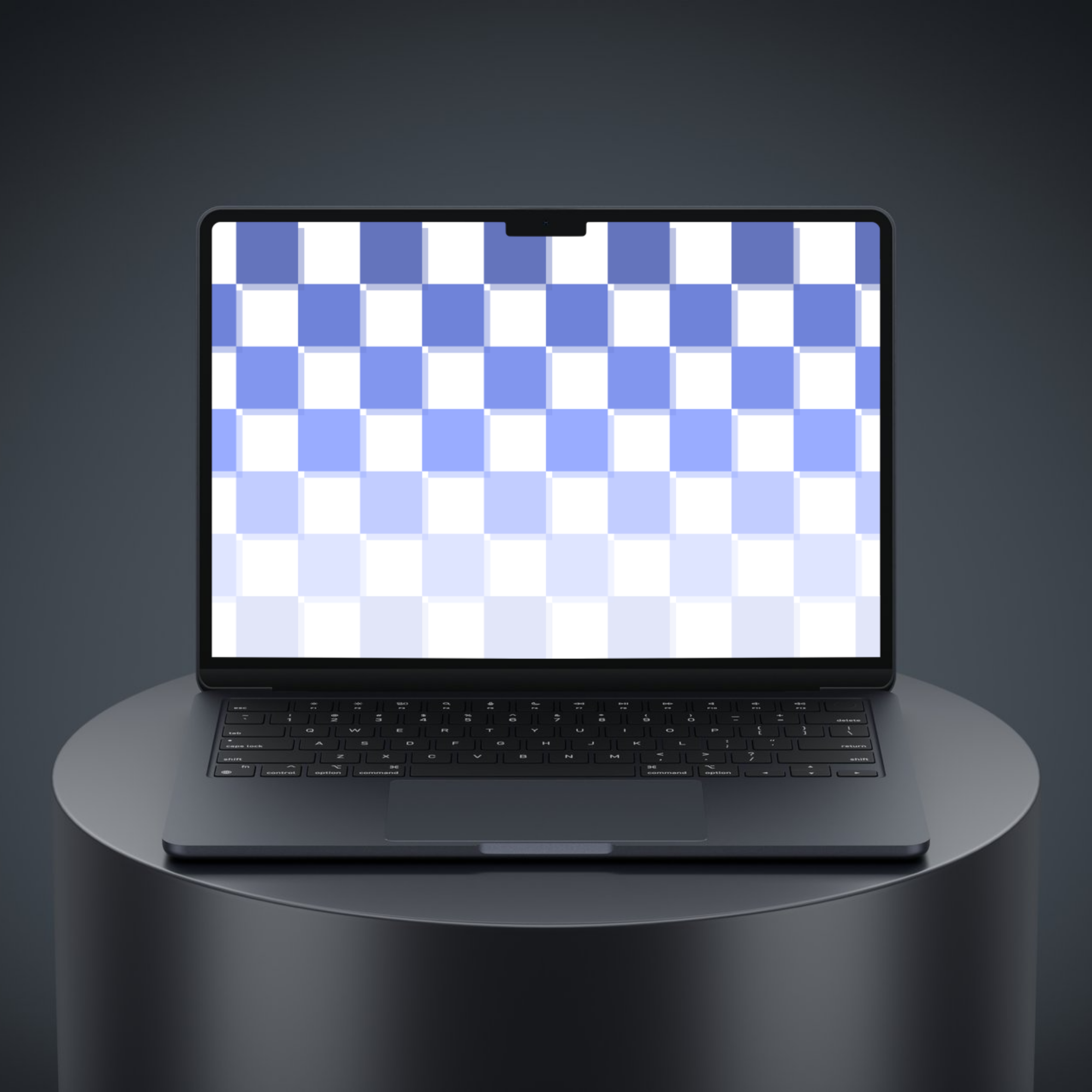 The Blue Check Gradient Suite | Light & Dark Mode Desktop Wallpapers