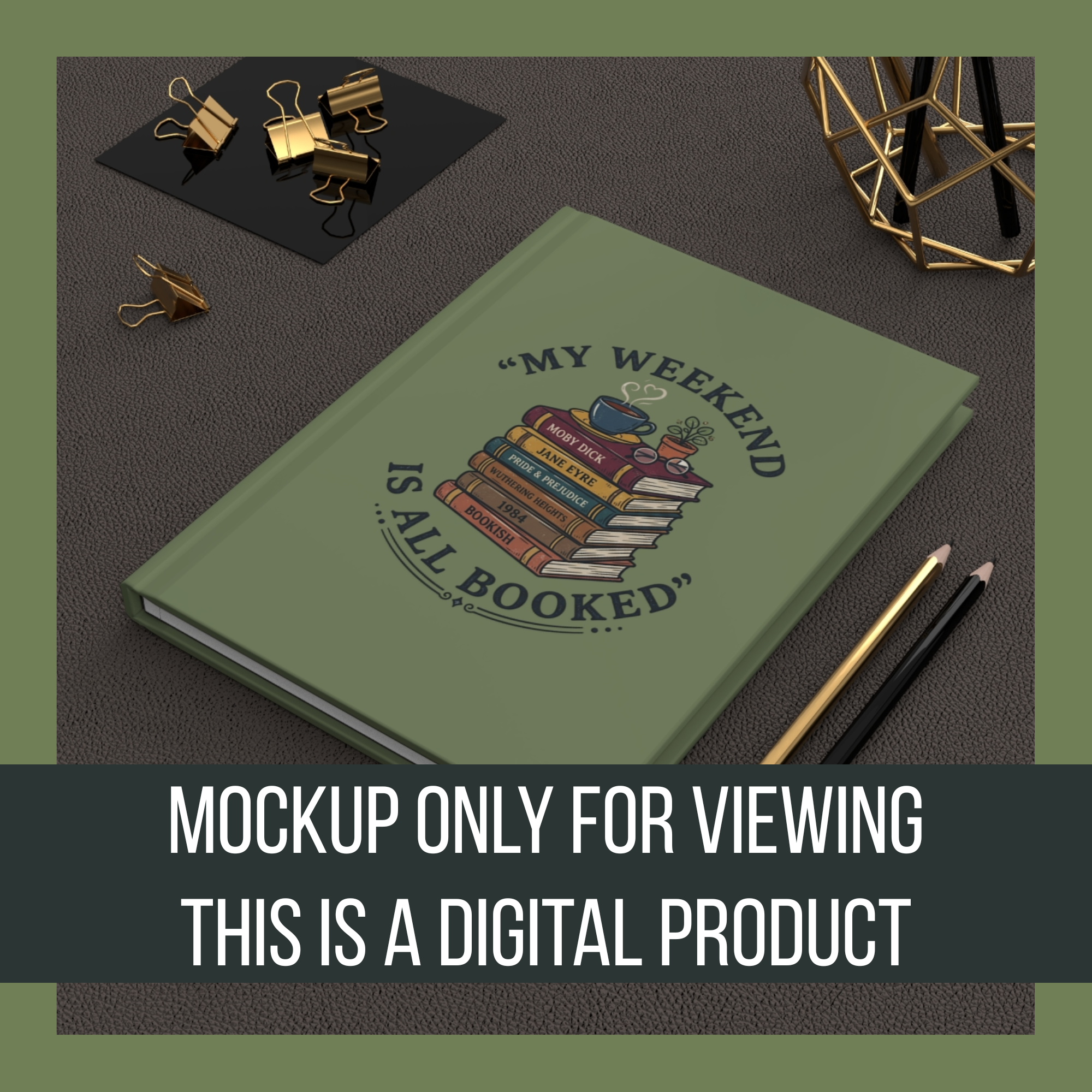 My Weekend Is All Booked Sticker (Digital Download)