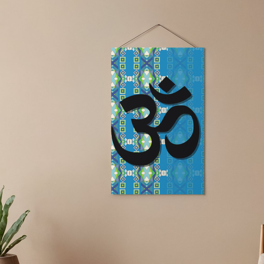 Om Symbol Geometric Art Print | Digital Download | Sacred Words Series No.3 - Sparks & Noises