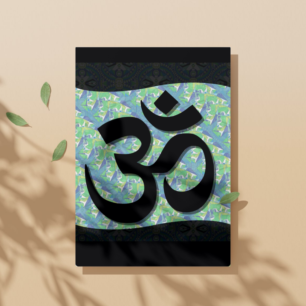 Om Symbol Geometric Motion Art Print No.2 | Instant Digital Download | Sacred Words Series - Sparks & Noises