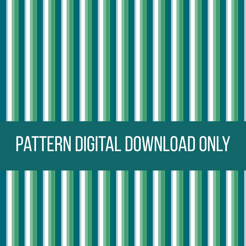 Five Blue & Green Patterns (Digital Download)