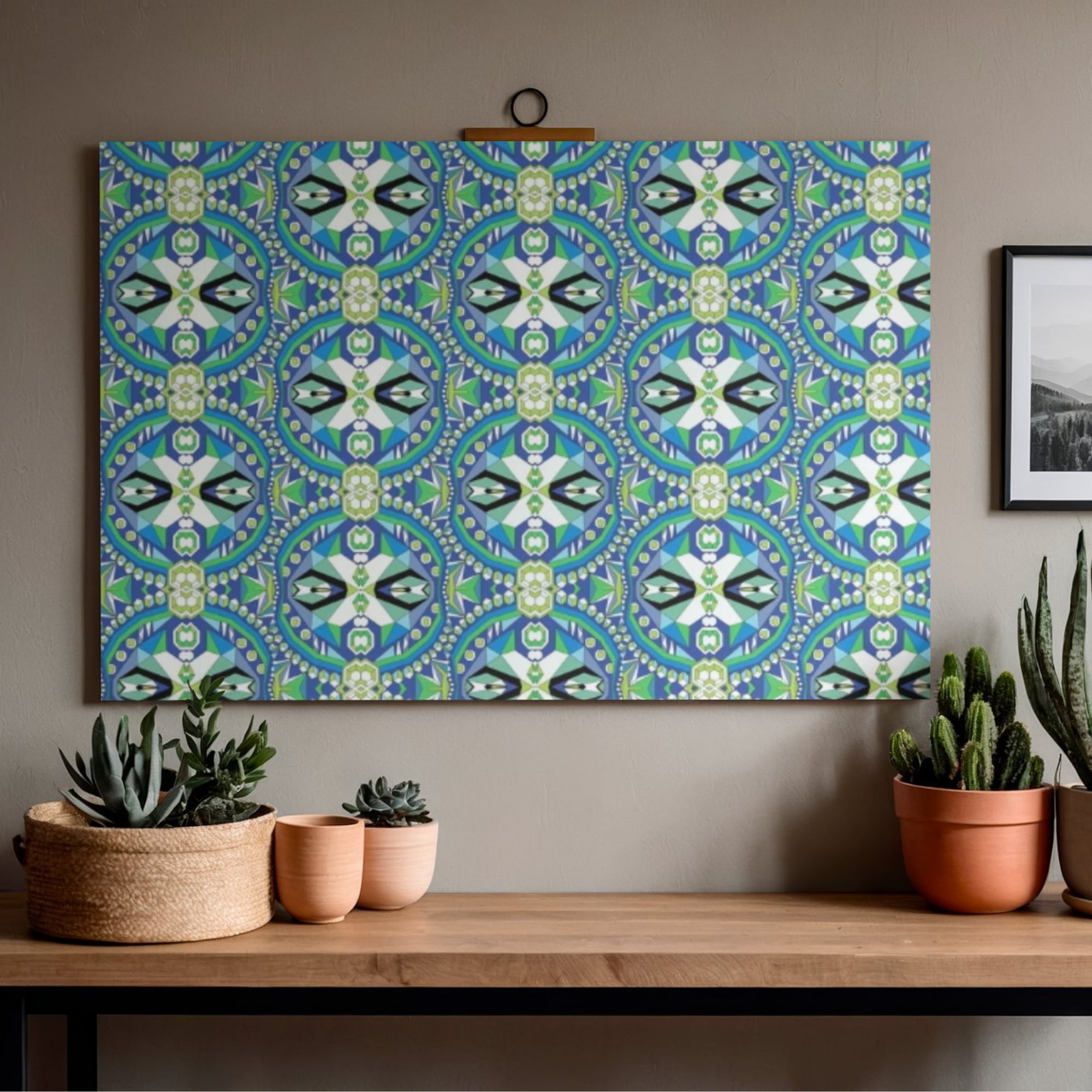 Geometric Indian Medallion Pattern No.1 Seamless Digital Download | Series 1 - Sparks & Noises