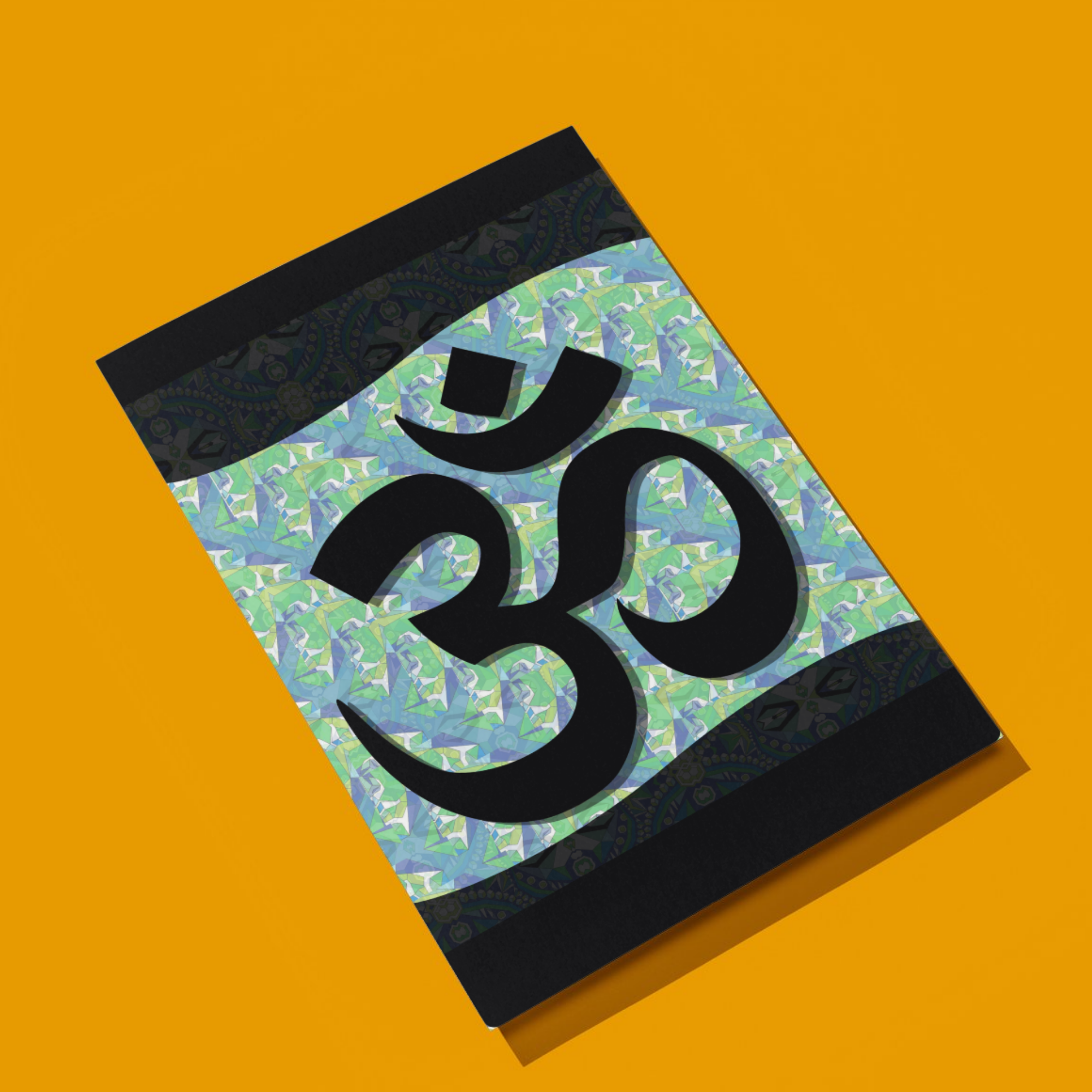 Om Symbol Geometric Motion Art Print No.2 | Instant Digital Download | Sacred Words Series - Sparks & Noises