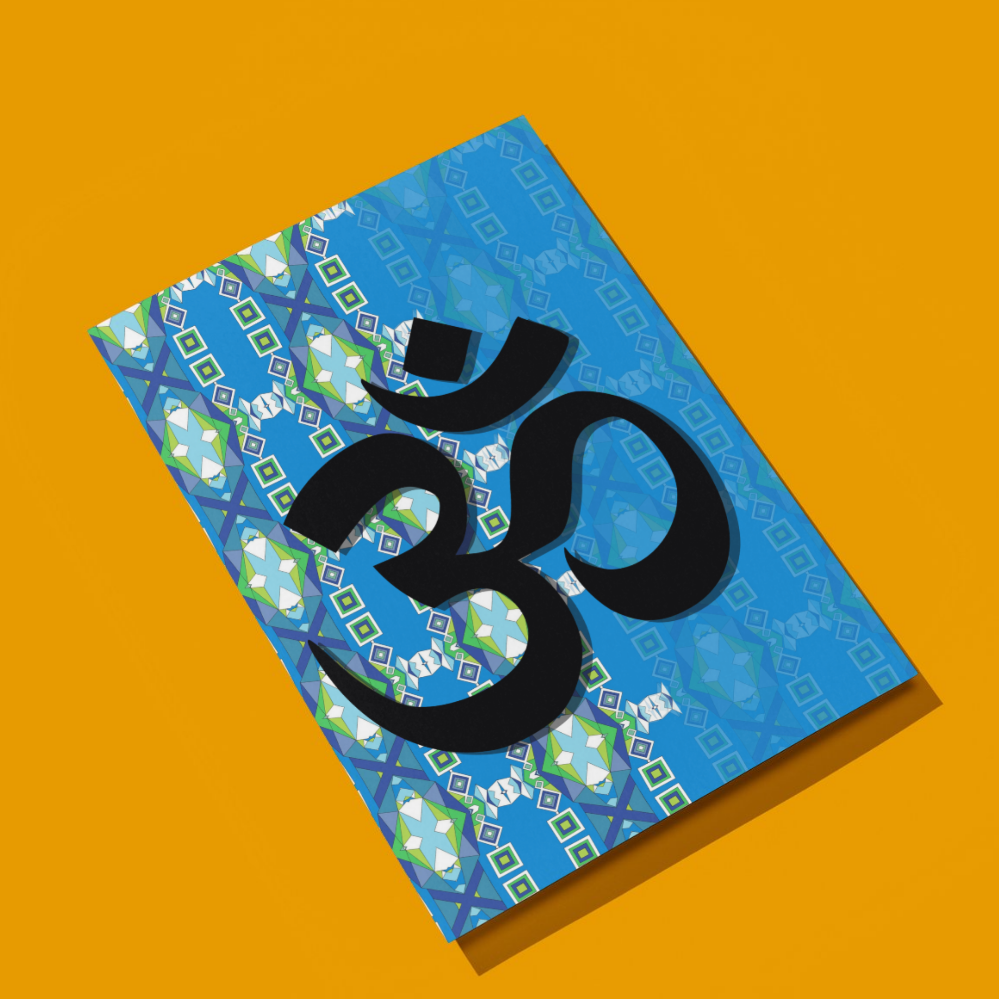 Om Symbol Geometric Art Print | Digital Download | Sacred Words Series No.3 - Sparks & Noises