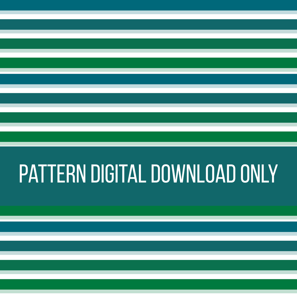 Five Blue & Green Patterns (Digital Download)