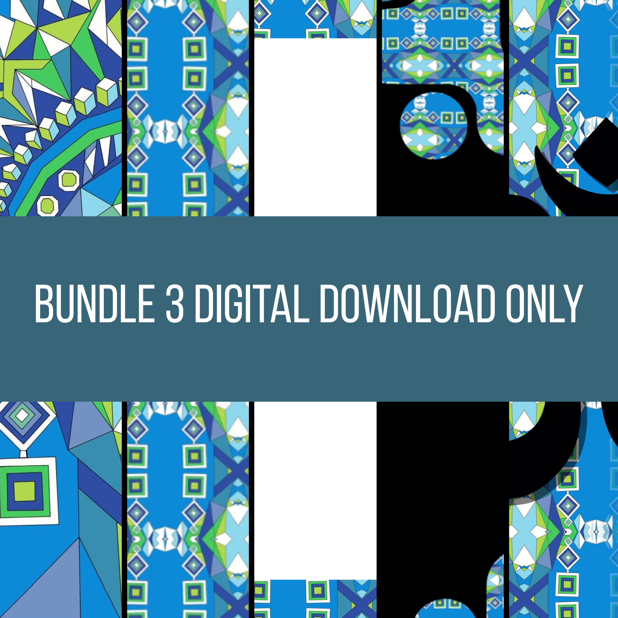 Jewellery World Digital Bundle: Dancer, Pattern, Journal, iPad Wallpaper, Om Print - Sparks & Noises