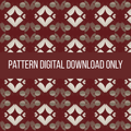 Blood Red Seamless Inspired Pattern 1